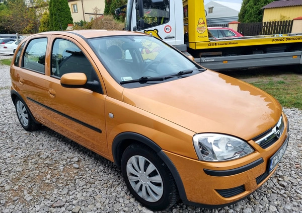 Opel Corsa cena 11900 przebieg: 152000, rok produkcji 2003 z Warszawa małe 154